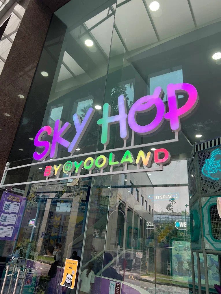 SkyHop by Yooland storefront at Tampines Central